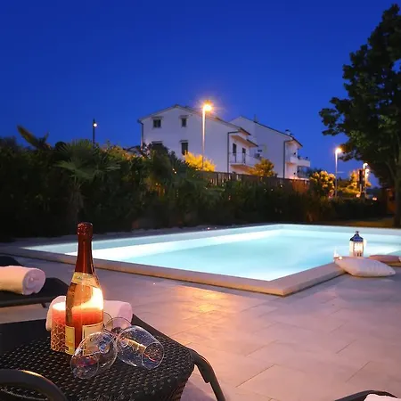 Andrija Family Dream With Heated Pool At The Sea With Beautiful Garden, Outside Cinema And Kids Playground Villa